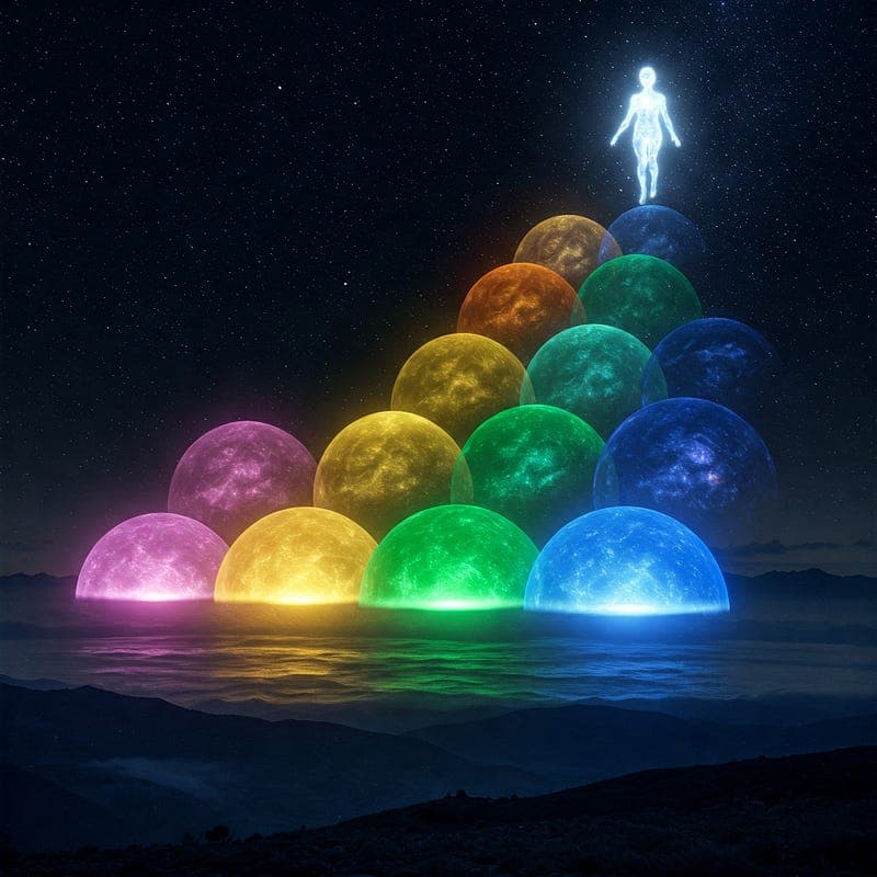 Seven levels of afterlife